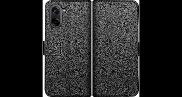 Just in Case hoesje geschikt voor OnePlus Nord CE5 Hoesje met Pasjeshouder - Bookcase Classic - Zwart