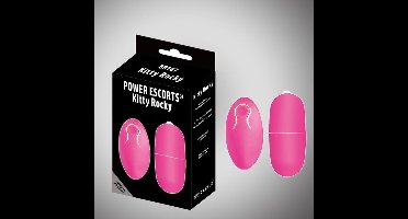 Power Escorts Kittie Rocky Vibrerend Ei – Roze – Met Afstandsbediening – br167