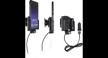 Brodit houder geschikt voor Samsung Galaxy S8 Actieve houder met 12V USB plug