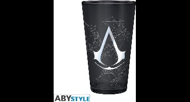 ASSASSIN S CREED - Large Glass - 500ml - Assassin - Foil x2