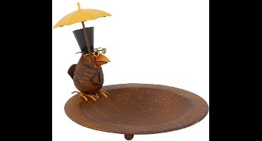 Meuwissen Agro Vogelbad - Vogel met paraplu - ø 23 cm