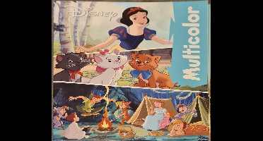 Disney Assepoester Multicolor kleurboek 32 Pagina
