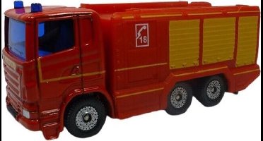 Siku Scania R380 Brandweer Tankwagen 8,4 Cm Staal Rood (1036)