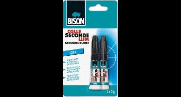 BISON Secondelijm - Alleslijm - Seconden Lijm (2 Stuks) 2x 2 gram
