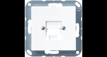 JUNG outlet-component AS500 kunststof, wit, basis element met centr a