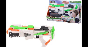 Tack Pro Blaster Geweer Attack Junior 45 Cm Wit 11-delig