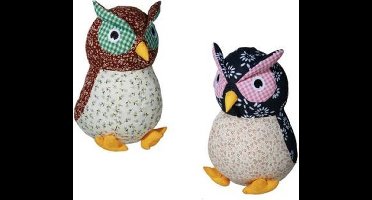 Uiltje deurstopper-black