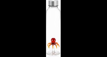 Balvi Karaf octopus 0,5 liter, transparant/bruin