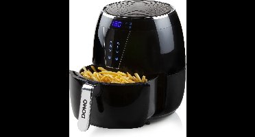 DOMO DO532FR Airfryer XL - Heteluchtfriteuse - LCD display - 4L - PFAS-vrij - Zwart