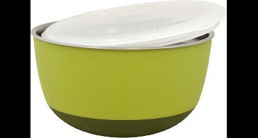 Duvo+ Eetkom met deksel matte balance Groen Ø21cm - 2300ml