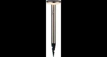 Solar LED staande buitenlamp sensor | Spies | rond | 4,4W | 3000K - Warm wit