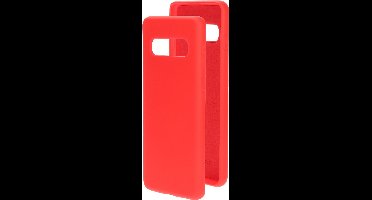 Mobiparts hoesje geschikt voor de Samsung Galaxy S10 - Siliconen - Rood
