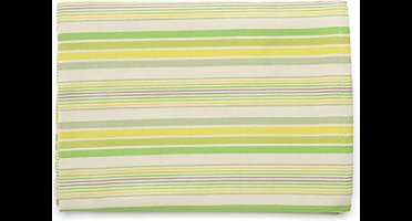 TINT TAFELKLEED 150X250 STRIPED DRILL SATIN TILLEUL
