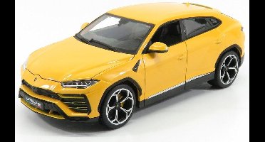 Lamborghini Urus (Geel) – Bburago 1:18 - Modelauto - Schaalmodel - Model auto  - Miniatuurauto - Miniatuur autos