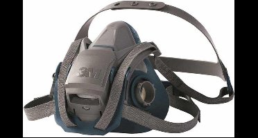 3M 6501QL Herbruikbaar masker siliconenrubber met QL optie - Small