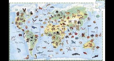 Djeco De dierenwereld - 100 stukjes