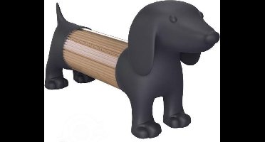 Teckel Cocktailprikkerhouder - Grijs - Balvi