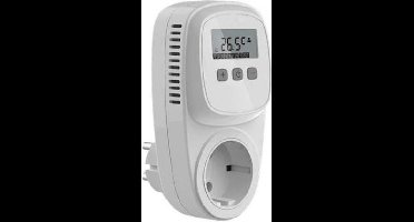 Optima W TC500 WiFi plugin thermostaat randaarde, pompschakelaar, programmeerbaar, tuya compatible