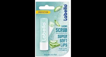 Labello verzorgende Lipscrub Aloe Vera - verzorgende carin scrub balsem