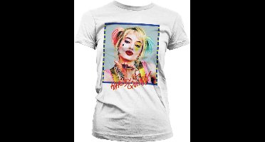 DC Comics Harley Quinn Dames Tshirt -M- Birds Of Prey - Kiss Wit