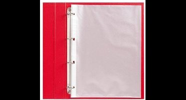 Showtas Quantore A4 4-gaats PP 0.08mm nerf 100 stuks