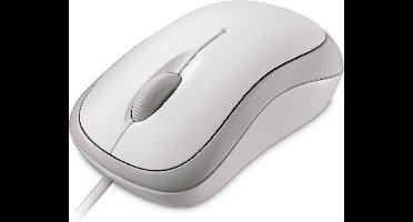 Microsoft Basic Optical - Muis - Wit