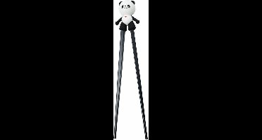 Tokyo Design Studio - Kinder Eetstokjes - Panda - Zwart - 22 cm