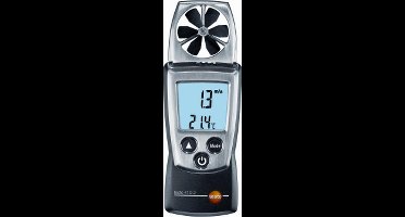 TES luchtsnelheidsmeter 410, ind/aanduiding dig, display verlicht
