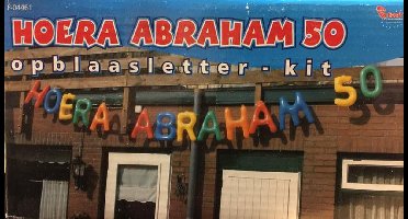 Opblaasletterset Abraham 50