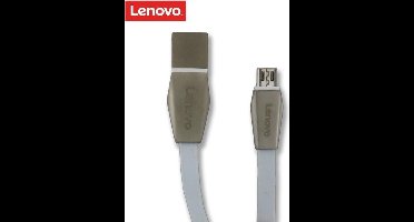 Lenovo USB Kabel naar Micro-USB kabel 2A - Plat ontwerp - 1M Goud