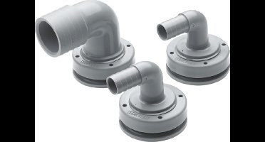 VETUS haakse Tankaansluiting Ø 38 mm voor flexibele Tank