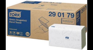 Handdoek Tork H3 290179 Advanced 2laags 23x25cm 15x250st