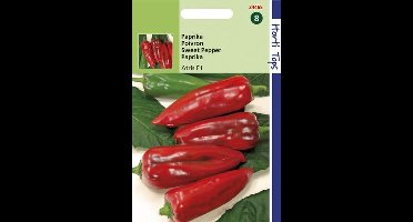 Hortitops Zaden - Paprika Atris Hybride F1 (Rode Koehoorn)