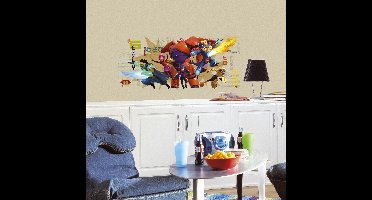RoomMates Disney-Big Hero 6 Graphix - Muursticker