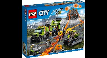 LEGO City Vulkaan Onderzoeksbasis - 60124
