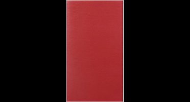 PAPSTAR tafelkleed ´soft selection´, gevouwen,rood