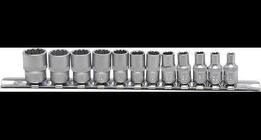 BGS Doppenset twaalfkant 1/4 inches 12 delig