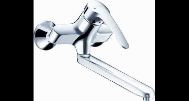 Hansa Mix CL Medica Wastafelmengkraan Opbouw – Chroom – 246 mm Uitloop