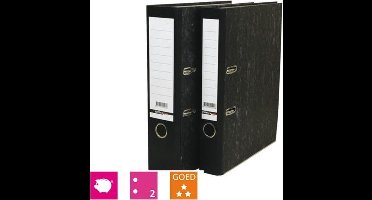 Ordner Budget A4 80 mm karton gewolkt 1 stuk