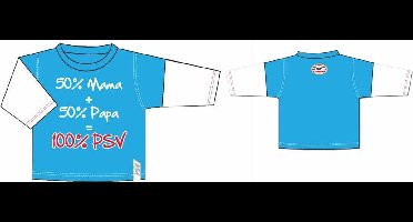 PSV Longsleeve - Baby - Maat 86-92 - Blauw