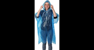 Poncho - Set van 4 - Regenponcho - Regenjas - Universele maat