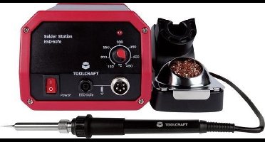 TOOLCRAFT ST-100A Soldeerstation Analoog 100 W 150 - 450 °C Incl. soldeerpunt