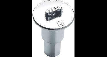 Vetus zuigmond WC38mm messing (verchroomd)