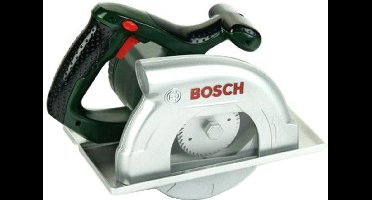 Klein Toys Bosch mini speelgoed cirkelzaag - 23x16x14,5 cm - incl. een zaagblad dat ronddraait, licht- en geluidseffecten - groen