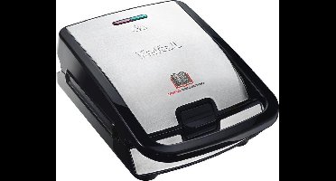 Tefal Snack Collection SW853D12 - Tosti ijzer/wafelijzer - incl. 2 platen