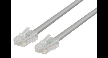 UTP CAT 5e netwerk kabel 3,00 m grijs