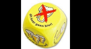 Dobbelsteen XL - Bierspel - Bier dobbelspel