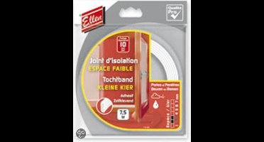 Ellen Tochtband K-Profiel Br 9 x 3 7.5M