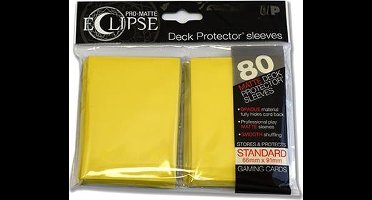 UP Pro-Matte Eclipse - Standard Sleeves - Geel (80)