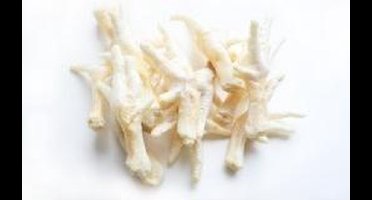 Kippenpootjes gepoft - hondensnack - Animal King - 2500 gram